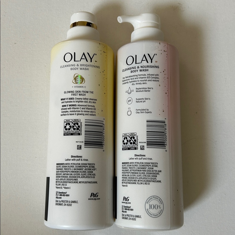 OLAY Vitamin C and Hyaluronic Acid Body Wash Duo - Picture 2 of 2